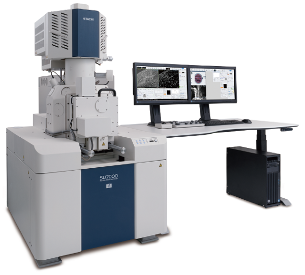 HITACHI Ultra-High-Resolution Schottky Scanning Electron Microscope SU7000
